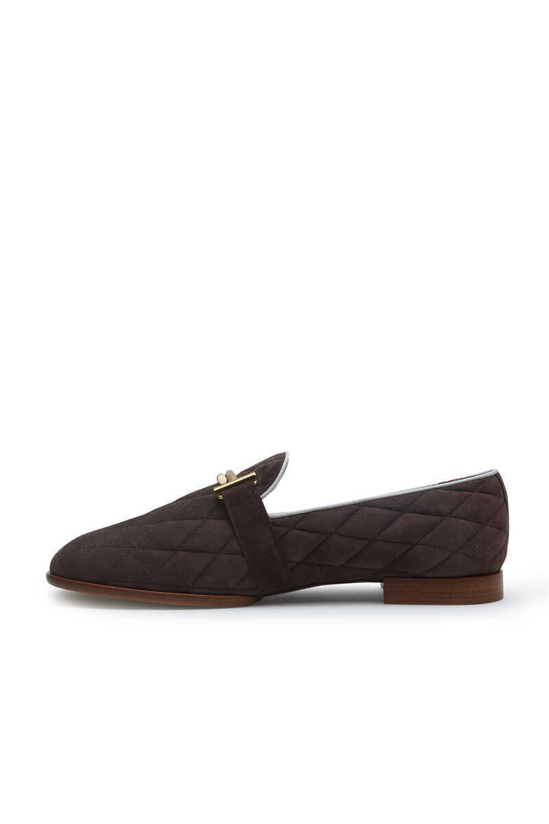 Tod's Kadın Mat Deri Loafer - 4