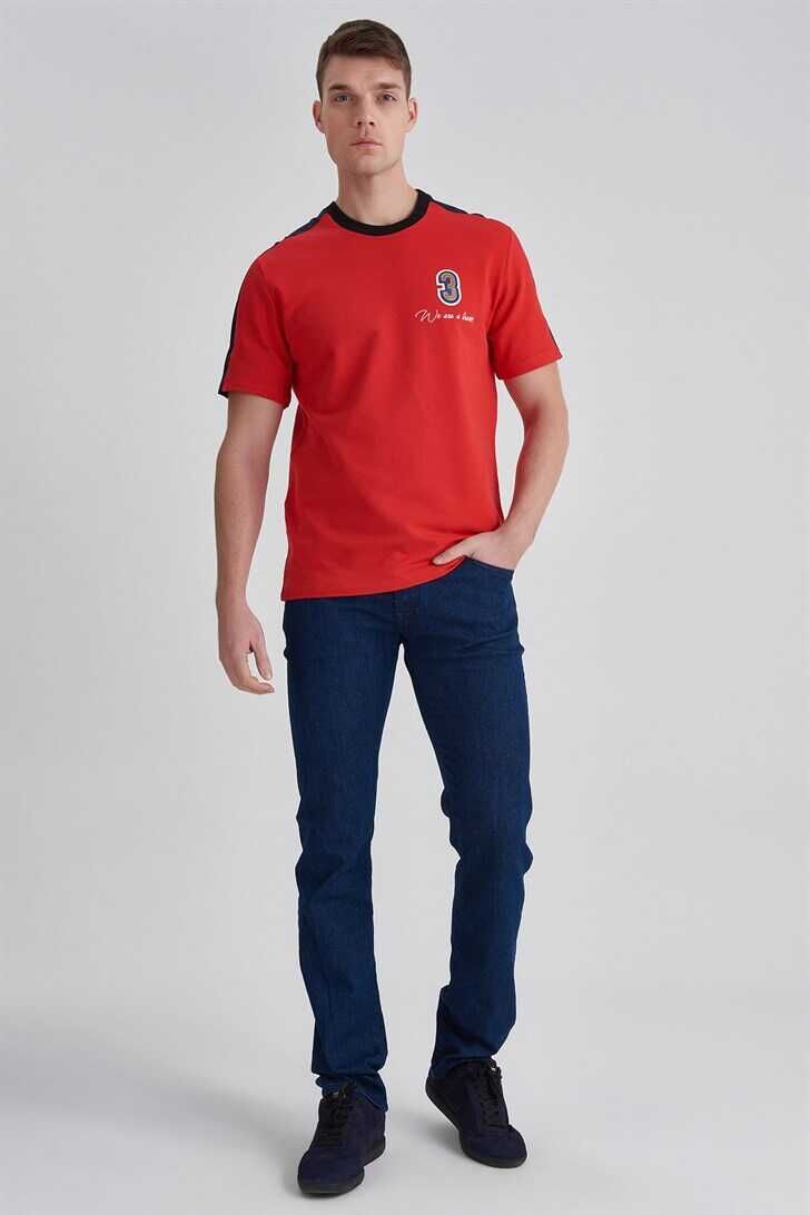 Trussardi Bisiklet Yaka Erkek T-Shirt - 2