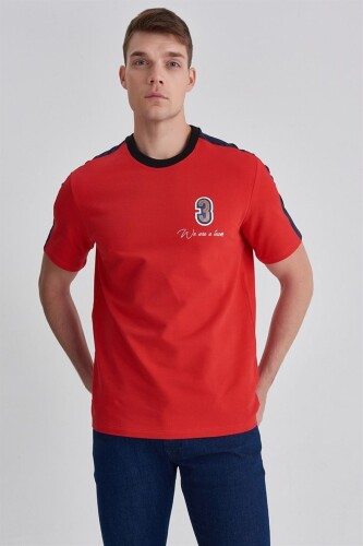 Trussardi Bisiklet Yaka Erkek T-Shirt - 5