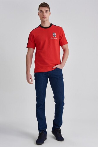 Trussardi Bisiklet Yaka Erkek T-Shirt - 6