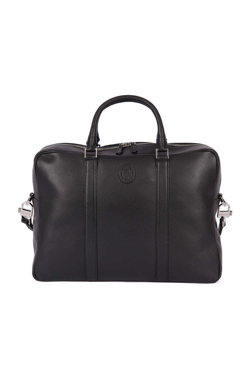 Trussardi Deri Evrak Çantası - 5