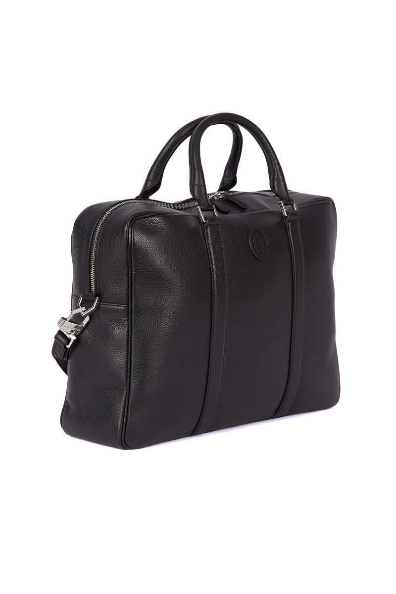 Trussardi Deri Evrak Çantası - 6