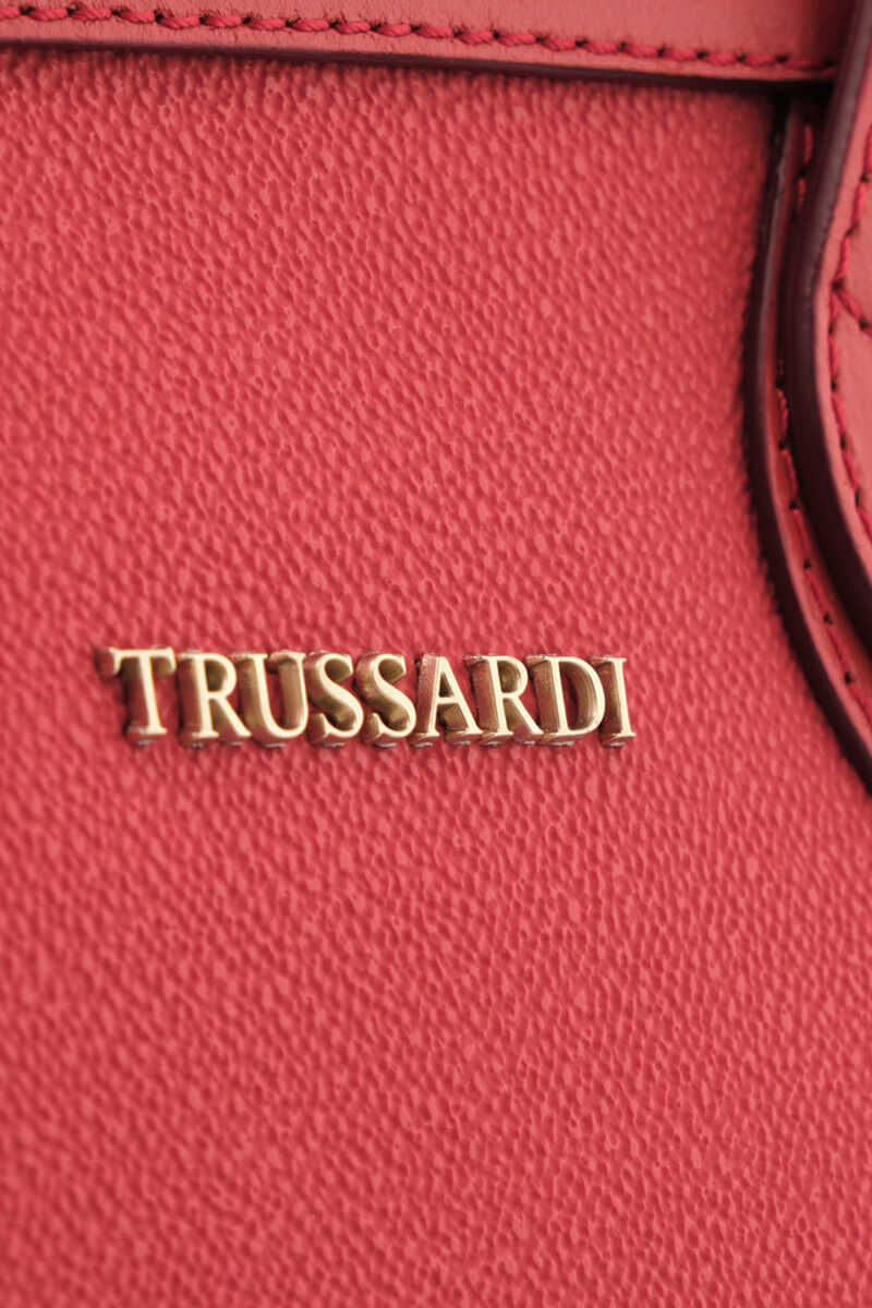Trussardi Deri Kadın Omuz Çantası - 4
