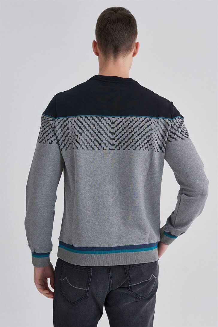 Trussardi Erkek Bisiklet Yaka Sweatshirt - 4