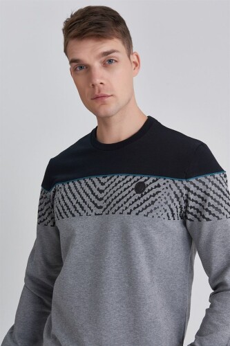 Trussardi Erkek Bisiklet Yaka Sweatshirt - 7