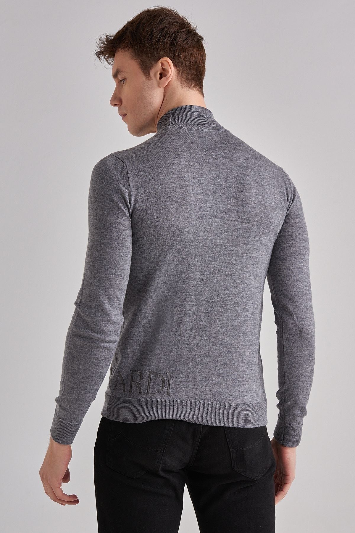 Trussardi Erkek Boğazlı Kazak - 10