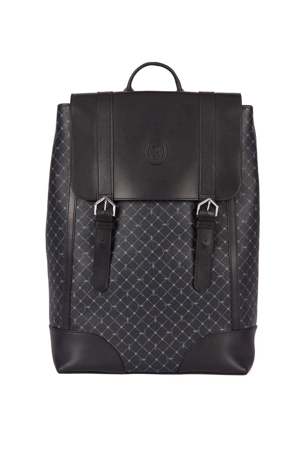 Trussardi Erkek Deri Sırt Çantası - 9