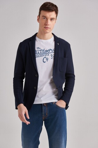 Trussardi Erkek Düğmeli Ceket - 8