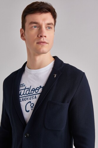Trussardi Erkek Düğmeli Ceket - 9