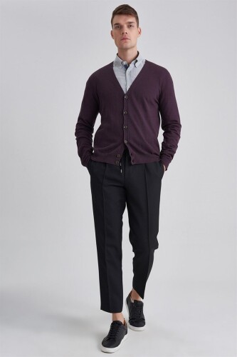 Trussardi Erkek Kaşmir Hırka - 5