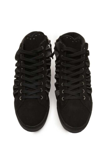 Trussardi Jeans Kadın Yarım Bot Sneaker - 4