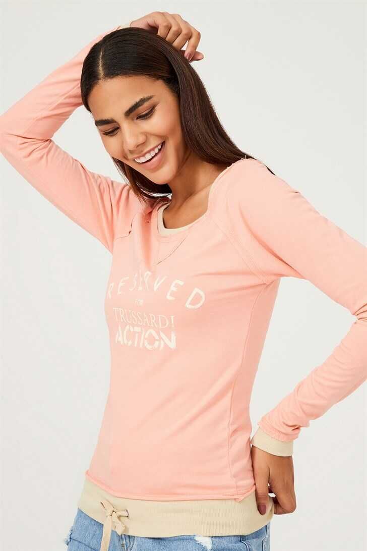 Trussardi Kadın Bağcıklı Sweatshirt - 3