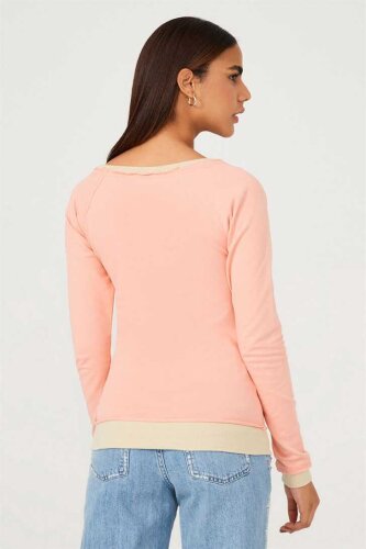 Trussardi Kadın Bağcıklı Sweatshirt - 6