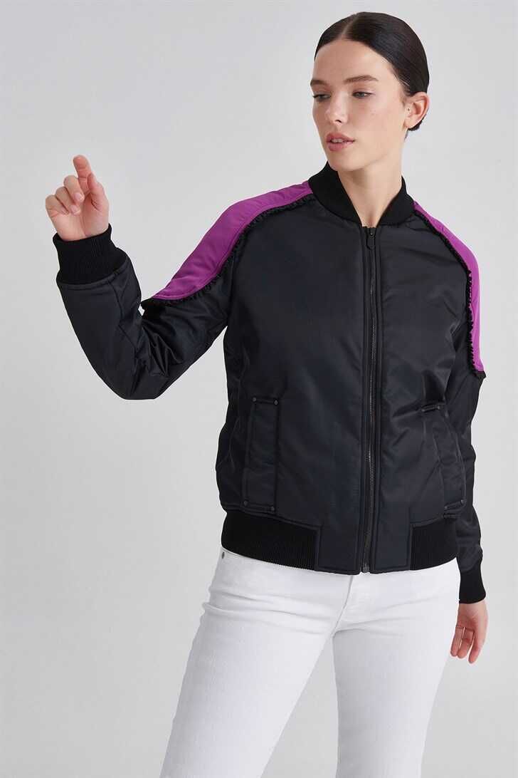 Trussardi Kadın Bomber Ceket - 1