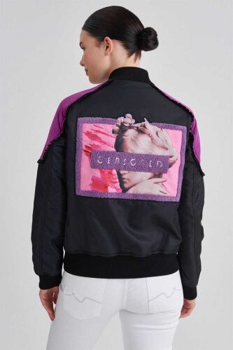 Trussardi Kadın Bomber Ceket - 3