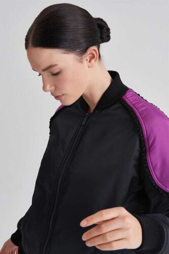 Trussardi Kadın Bomber Ceket - 4