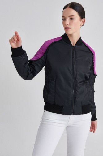 Trussardi Kadın Bomber Ceket - 5