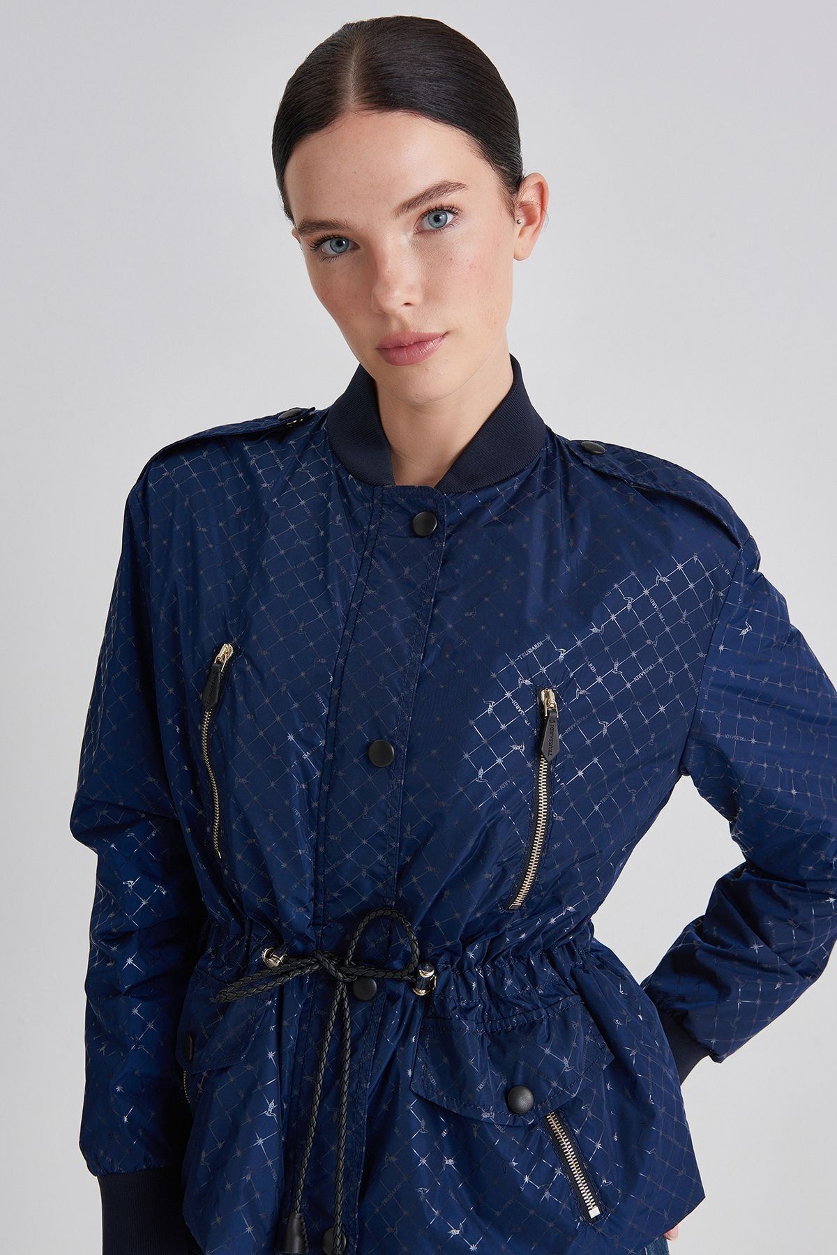 Trussardi Kadın Bomber Ceket - 7