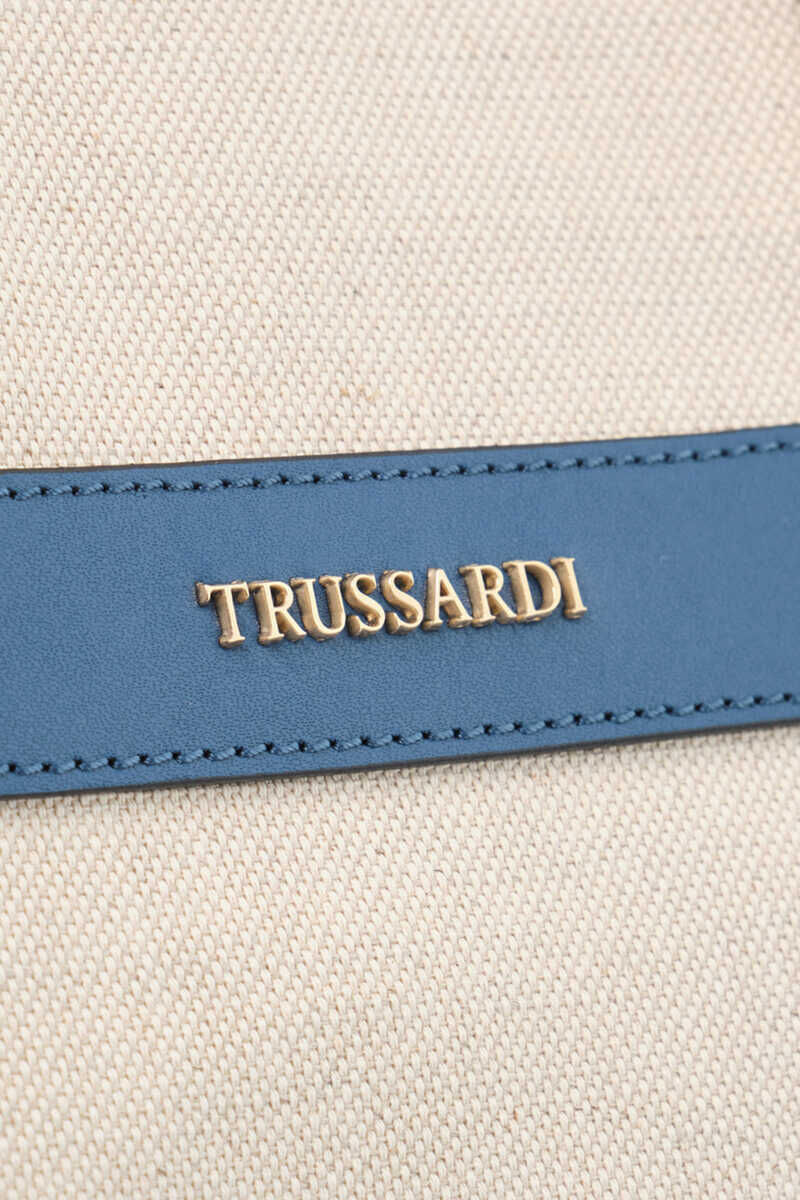 Trussardi Kadın Deri El Çantası - 9