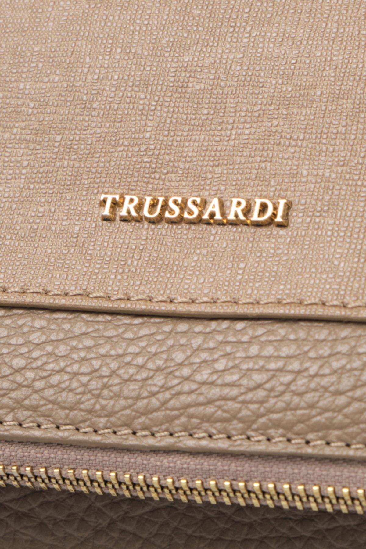 Trussardi Kadın Deri Omuz Çantası - 7