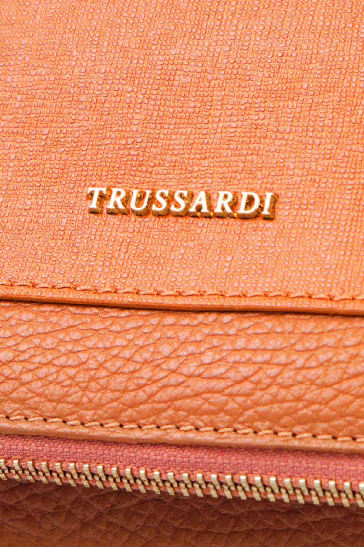 Trussardi Kadın Deri Omuz Çantası - 10