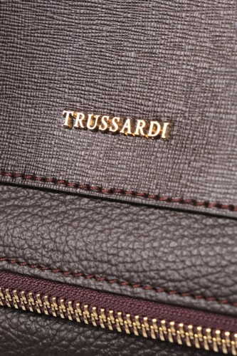 Trussardi Kadın Deri Omuz Çantası - 11
