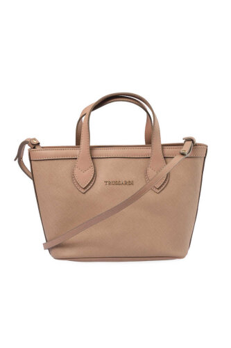 Trussardi Kadın Deri Omuz Çantası - 7