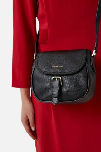 Trussardi Kadın Deri Omuz Çantası - 6