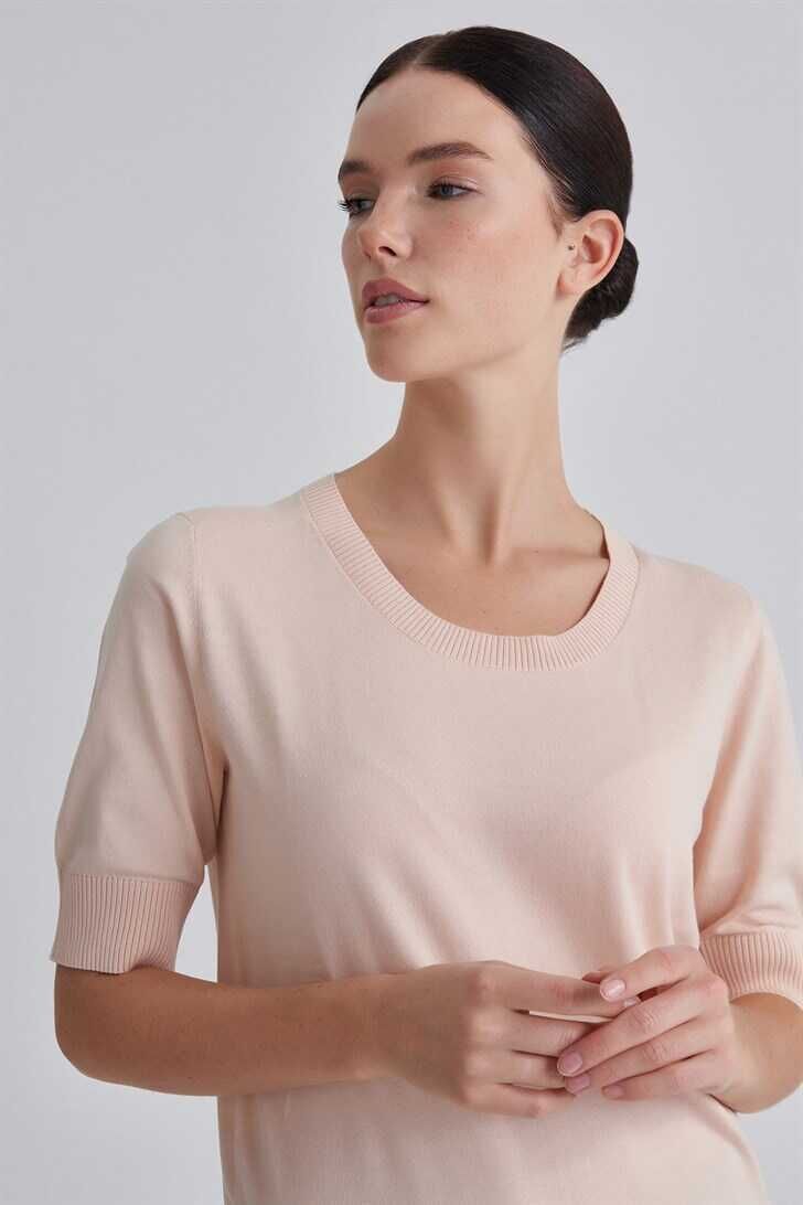 Trussardi Kadın Kısa Kollu Kazak - 2