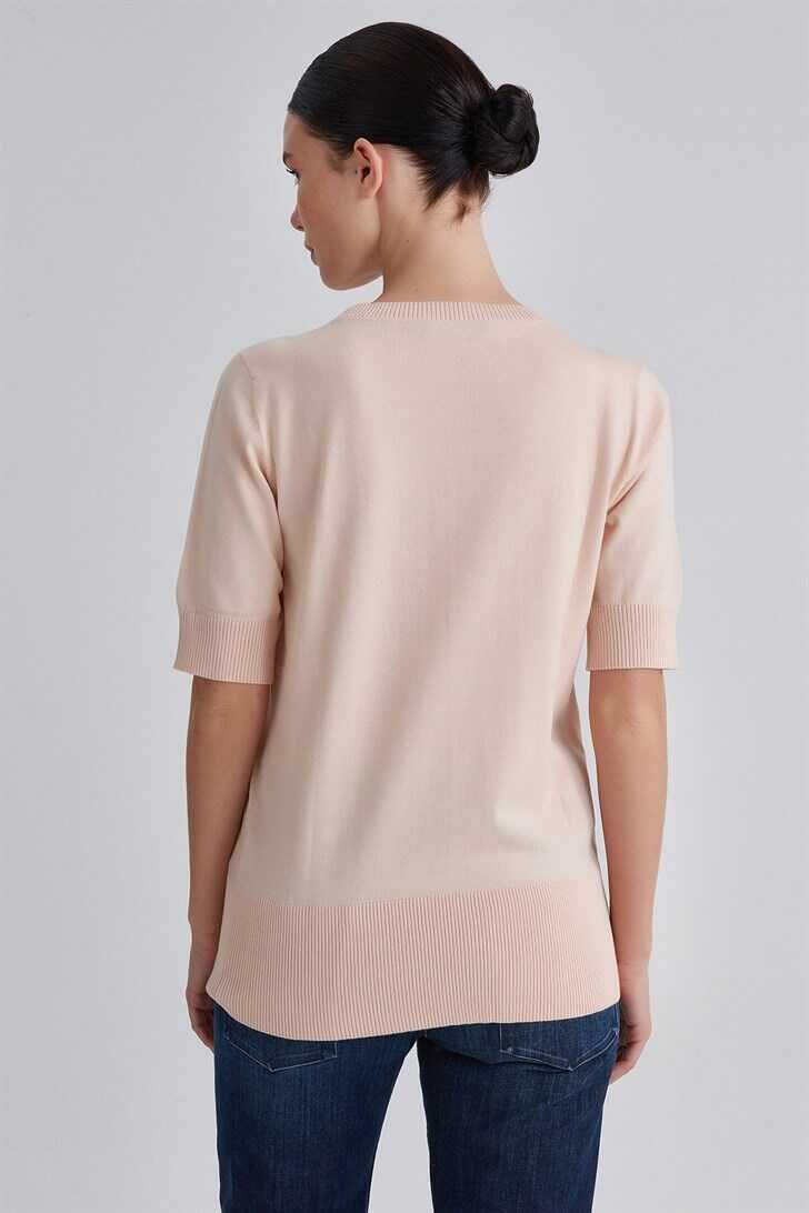 Trussardi Kadın Kısa Kollu Kazak - 4