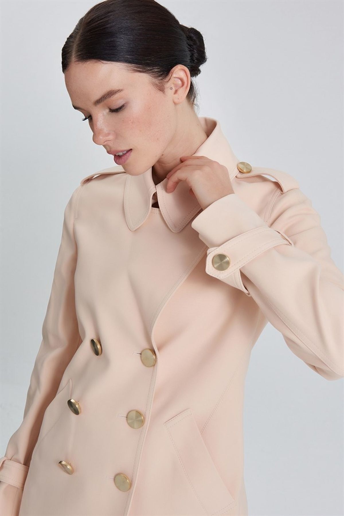 Trussardi Kadın Trençkot - 6