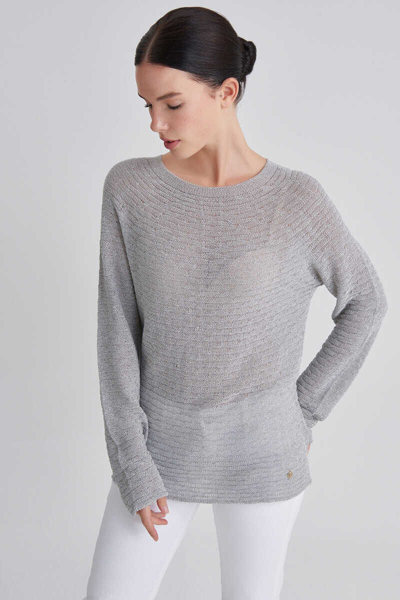 Trussardi Kadın Uzun Kollu Triko Kazak - 2