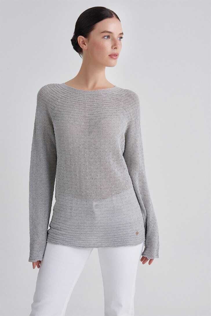 Trussardi Kadın Uzun Kollu Triko Kazak - 5