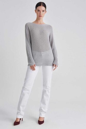 Trussardi Kadın Uzun Kollu Triko Kazak - 6