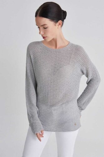 Trussardi Kadın Uzun Kollu Triko Kazak - 7