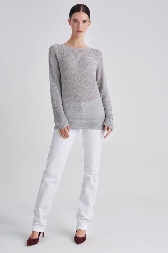 Trussardi Kadın Uzun Kollu Triko Kazak - 9