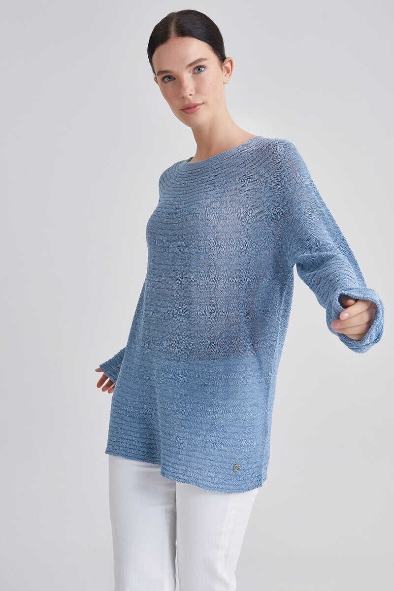 Trussardi Kadın Uzun Kollu Triko Kazak - 1