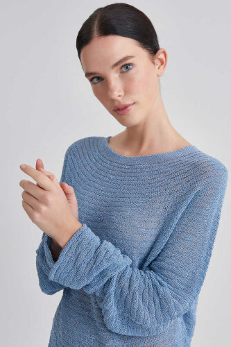 Trussardi Kadın Uzun Kollu Triko Kazak - 2