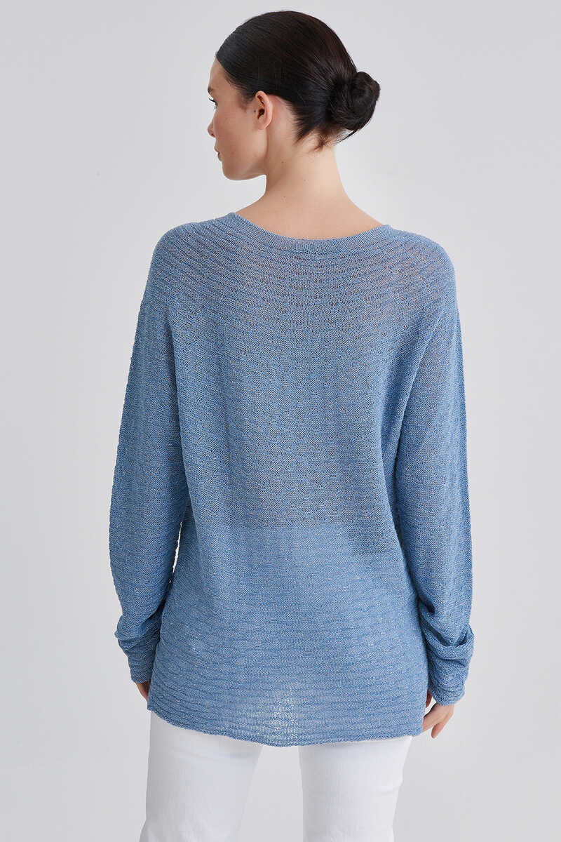 Trussardi Kadın Uzun Kollu Triko Kazak - 3