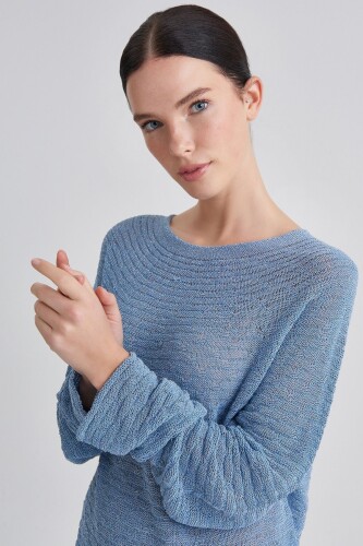 Trussardi Kadın Uzun Kollu Triko Kazak - 11