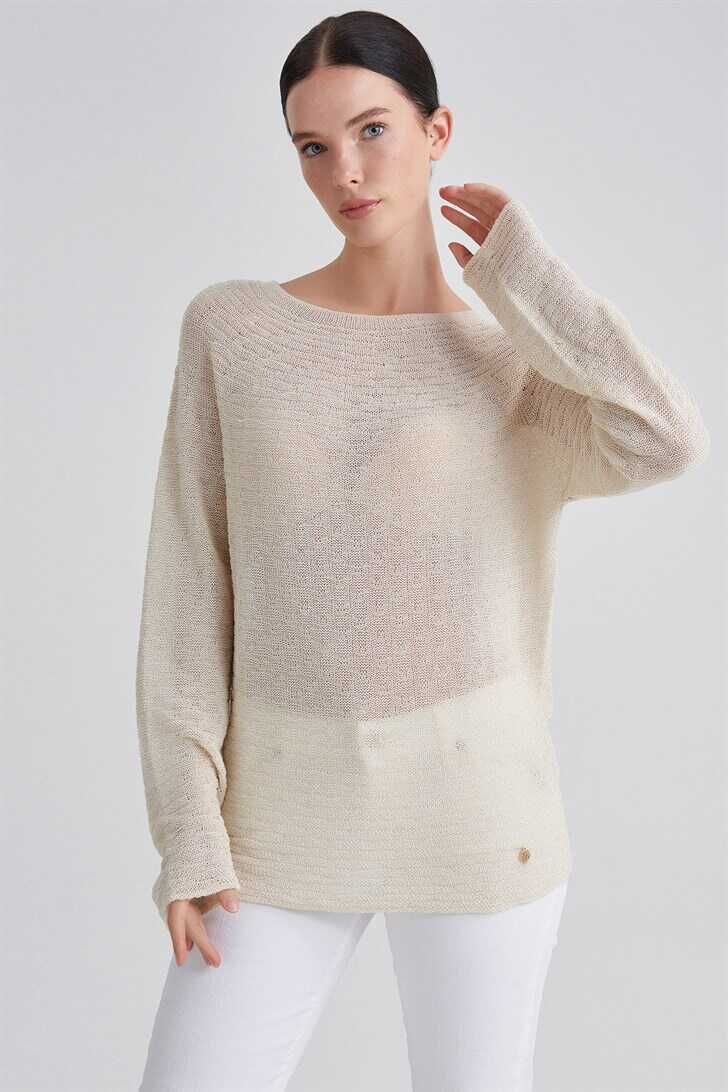 Trussardi Kadın Uzun Kollu Triko Kazak - 5