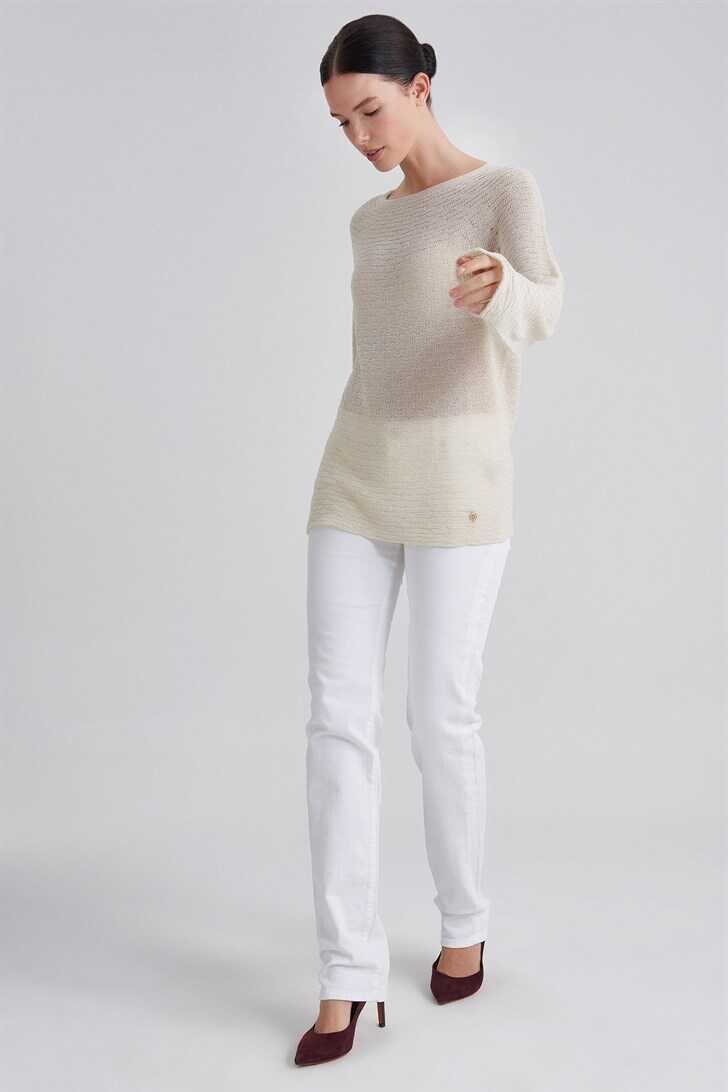 Trussardi Kadın Uzun Kollu Triko Kazak - 7