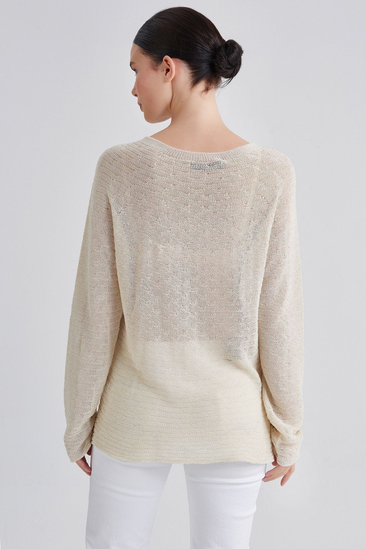 Trussardi Kadın Uzun Kollu Triko Kazak - 12