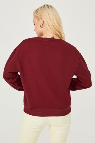 Trussardi Kartal Figürlü Kadın Sweatshirt - 8