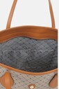 Turssardi Monogram Desenli Deri Kadın El Çantası - 3
