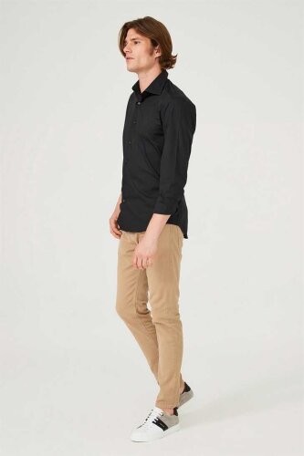 Uominitaliani Slim Fit Uzun Kollu Erkek Gömlek - 7