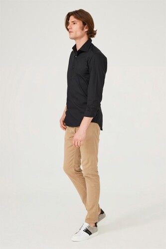 Uominitaliani Slim Fit Uzun Kollu Erkek Gömlek - 16