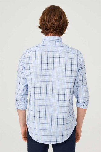 Uominitaliani Uzun Kollu Erkek Gömlek - 7