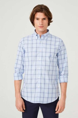 Uominitaliani Uzun Kollu Erkek Gömlek - 8