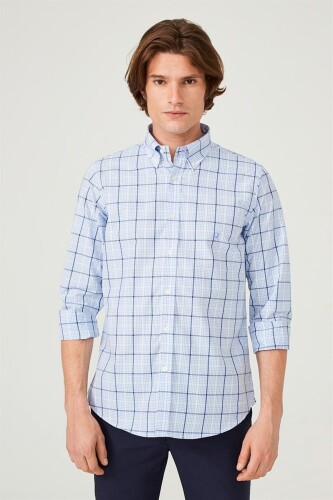 Uominitaliani Uzun Kollu Erkek Gömlek - 9